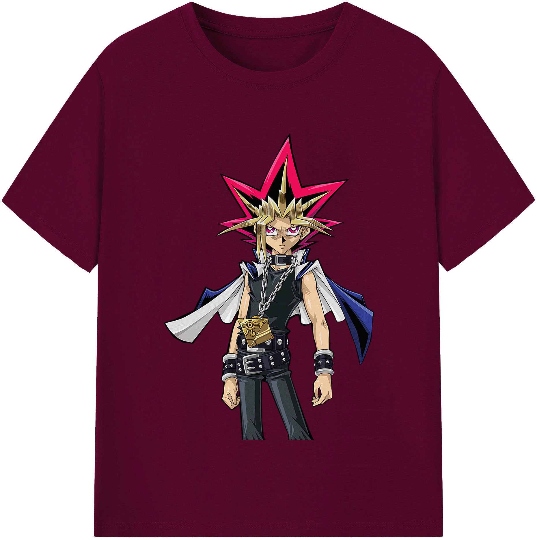 （画像用） 遊☆戯☆王 Yu-Gi-Oh! レディースカジュアルプリントTシャツ（綿100％）